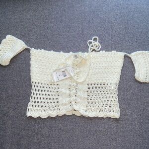 Crochet crop top